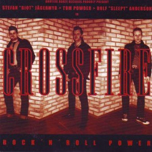 Single - Crossfire - Rock'n'Roll Power, Forty-Rod Whiskey +2