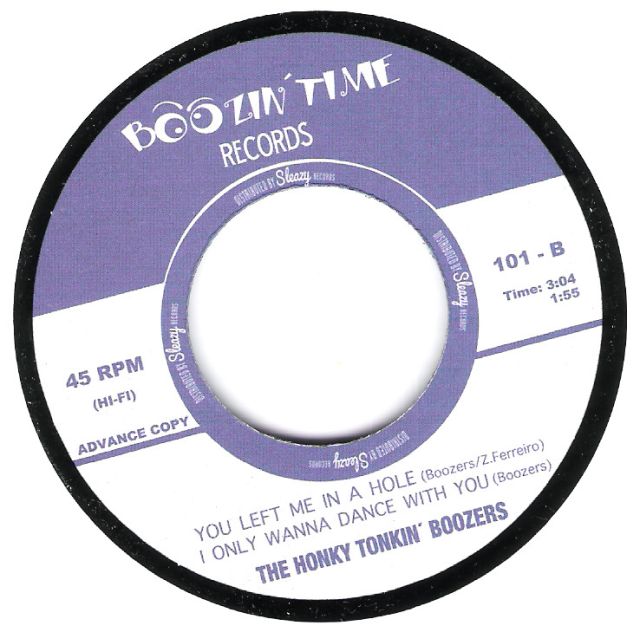 Single - Honky Tonkin' Boozers - Cadillac In Model A