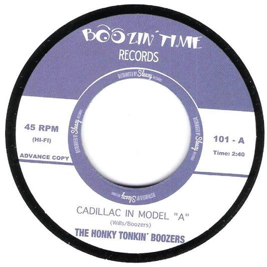 Single - Honky Tonkin' Boozers - Cadillac In Model A