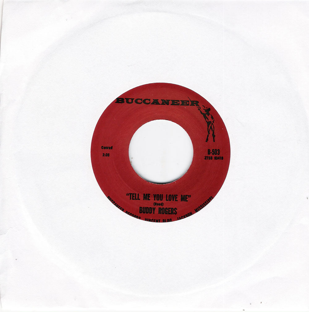Single - Buddy Rogers - Mad With You , Tell Me You Love Me