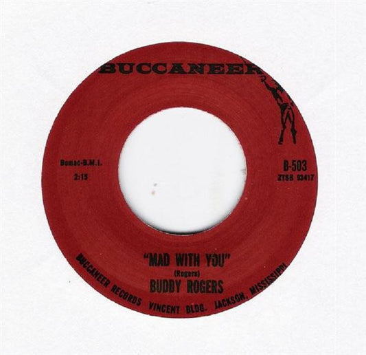 Single - Buddy Rogers - Mad With You , Tell Me You Love Me
