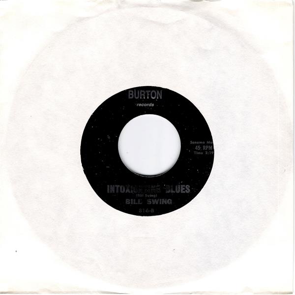 Single - Bill Swing - Messed Up, Intoxicating Blues