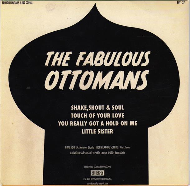 Single - Fabulous Ottomans - Shake, Shout & Soul with T(EP)