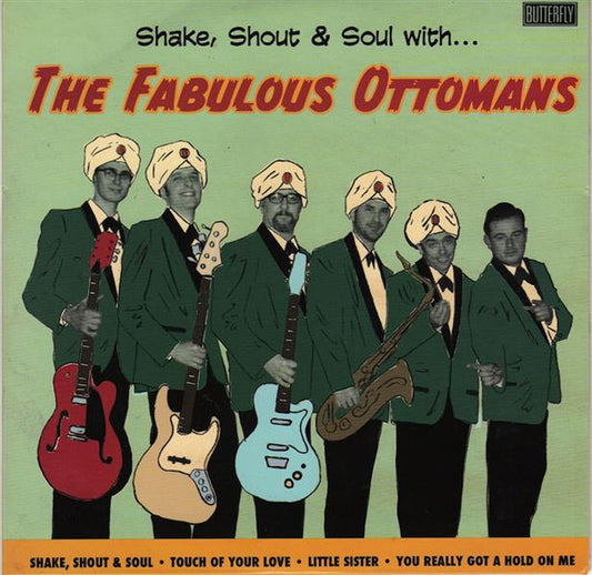 Single - Fabulous Ottomans - Shake, Shout & Soul with T(EP)