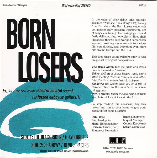 Single - Born Losers - Tokyo Drifter