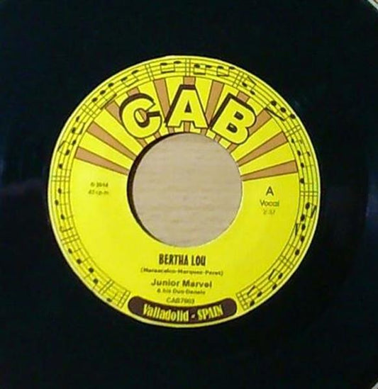 Single - Junior Marvel & His Duo-Denals - Bertha Lou