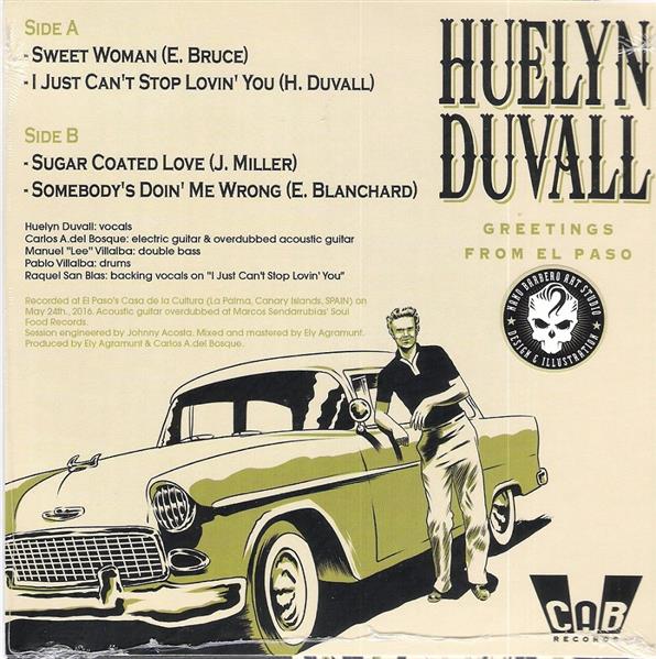 Single - Huelyn Duvall - Greetings From El Paso