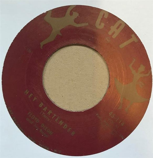 Single - Floyd Dixon - Hey Bartender / Roll Baby Roll