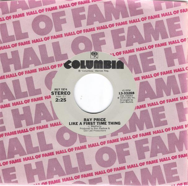 Single - Ray Price - The Best Thing That Ever Happened , Like A First Time Thing