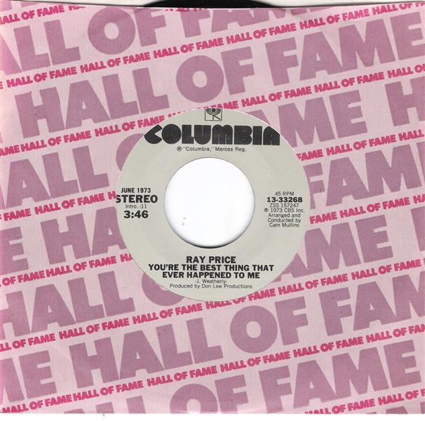 Single - Ray Price - The Best Thing That Ever Happened , Like A First Time Thing