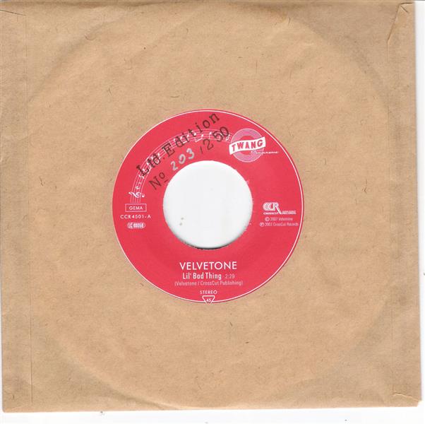 Single - Velvetone - Lil' Bad Thing, Seven