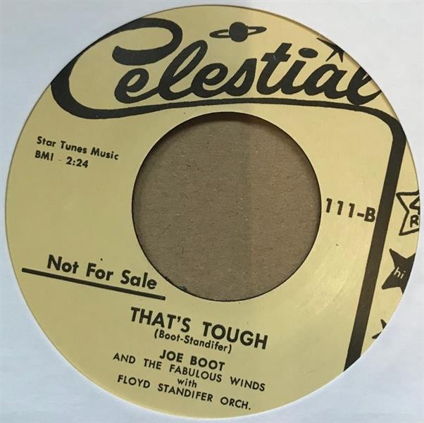 Single - Joe Boots - Rock And Roll Radio; That's Tough