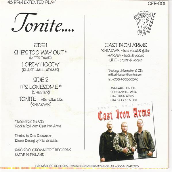 Single - Cast Iron Arms - Tonite