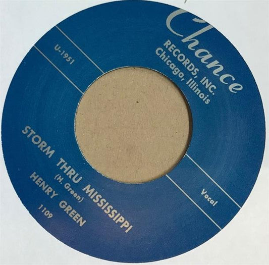 Single - Henry Green - Storm Thru Mississippi / Strange Things