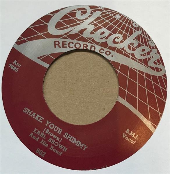 Single - Earl Brown - Shake Your Shimmy / The Cat’s Wiggle