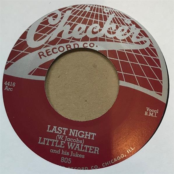Single - Little Walter - Mellow Down Easy / Last Night