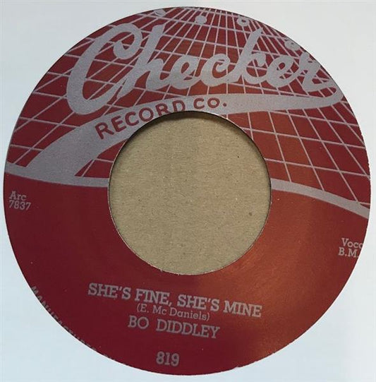 Single - Bo Diddley - She's Fine, She's Mine; I'm Looking For A Woman