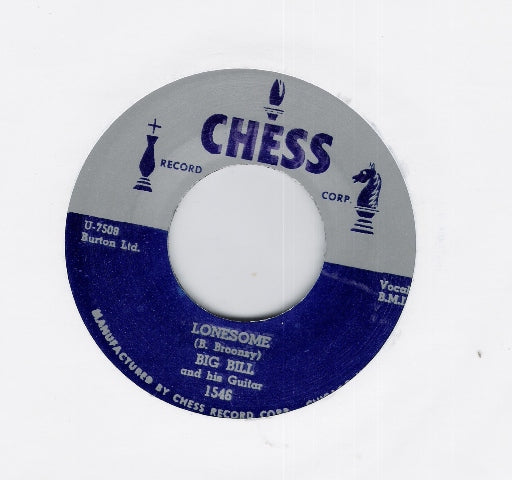 Single - Big Bill And His Guitar - Little City Woman , Lonesome