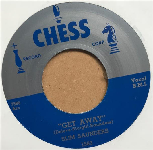 Single - Slim Saunders - Get Away / Let's Have Some Fun