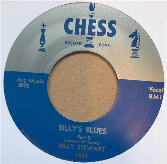 Single - Billy Stewart - Billy's Blues Pt.1 / Billy's Blues Pt.2
