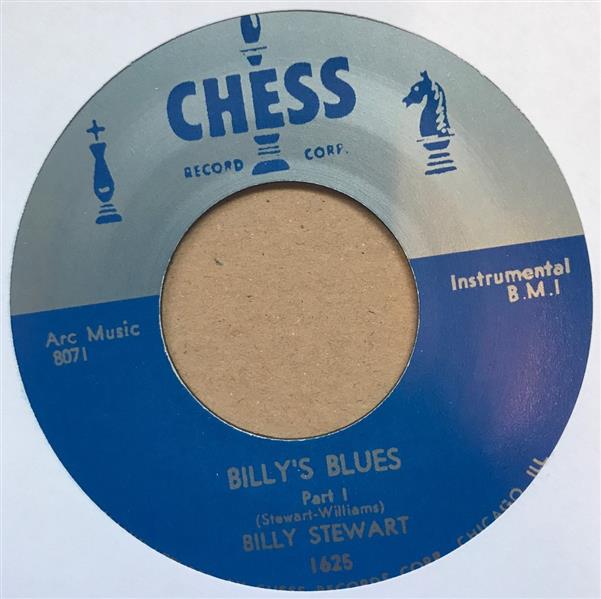 Single - Billy Stewart - Billy's Blues Pt.1 / Billy's Blues Pt.2