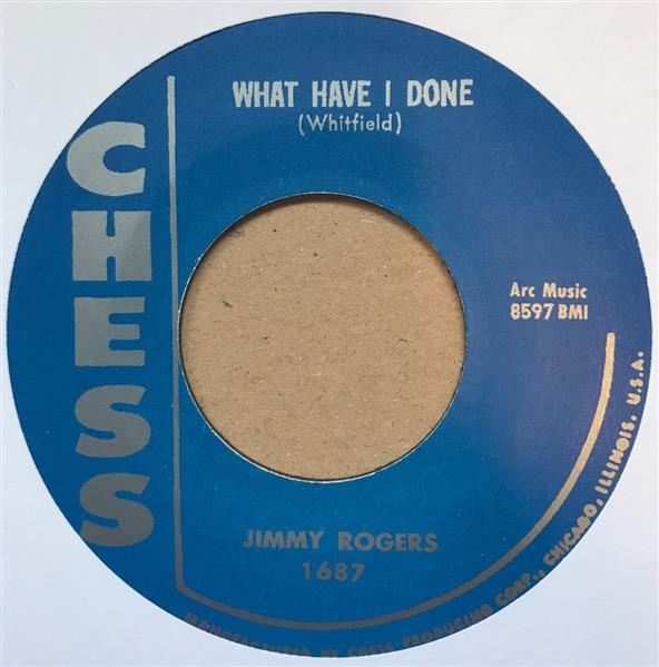 Single - Jimmy Rogers - What Have I Done / Trace Of You