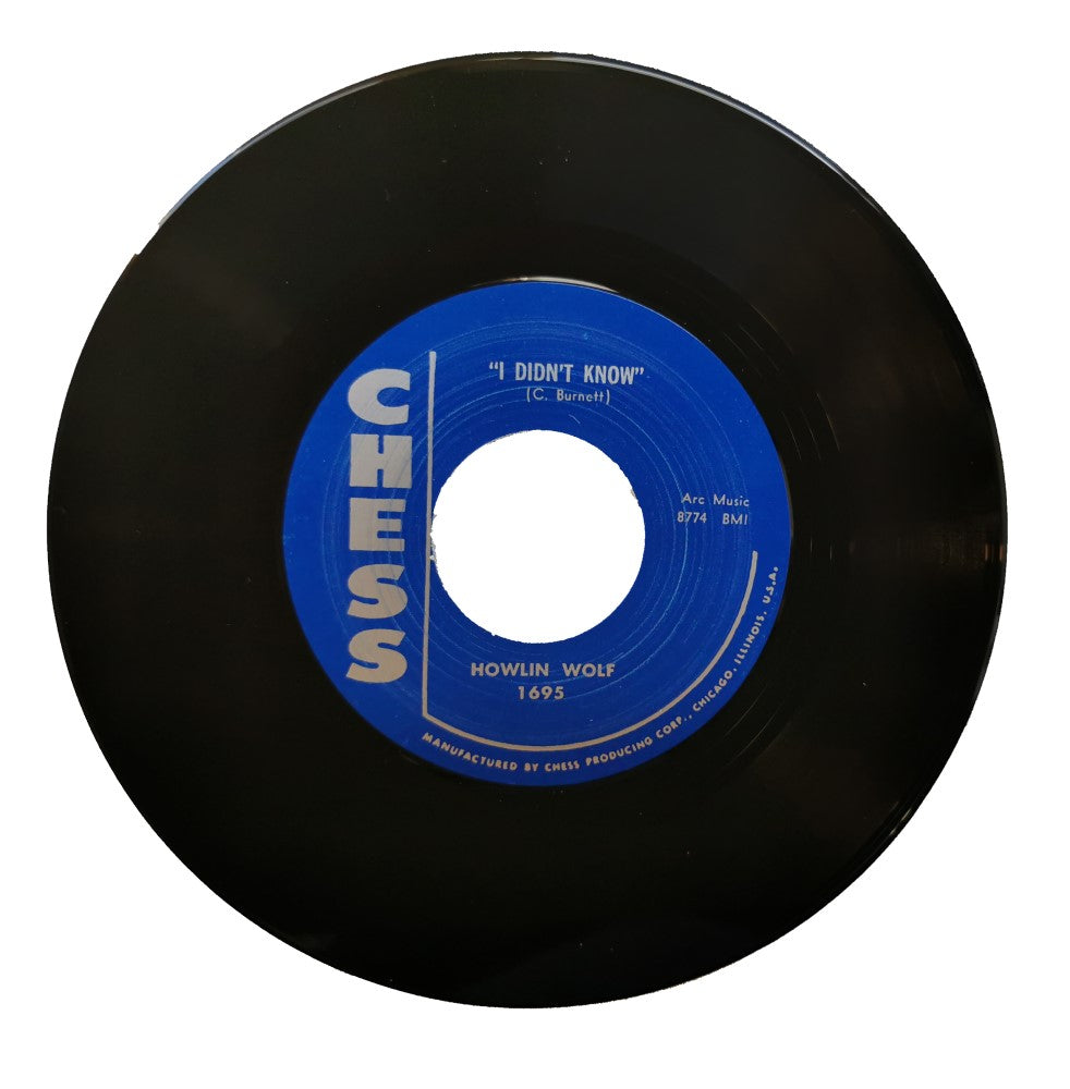 Single - Howlin' Wolf - Moanin' For My Baby; I Didn't Know
