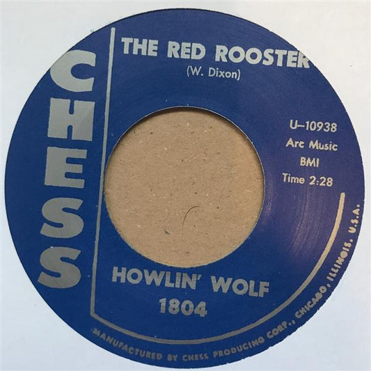 Single - Howlin’ Wolf - Shake For Me / Little Red Rooster