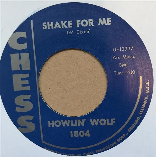 Single - Howlin’ Wolf - Shake For Me / Little Red Rooster