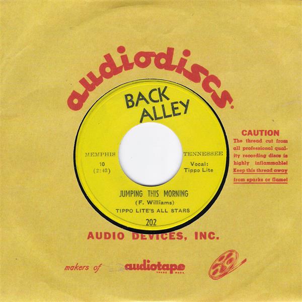 Single - Tippo Lite's All Stars - Jumping This Morning / Dark Skin Woman Blues