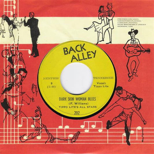 Single - Tippo Lite's All Stars - Jumping This Morning / Dark Skin Woman Blues