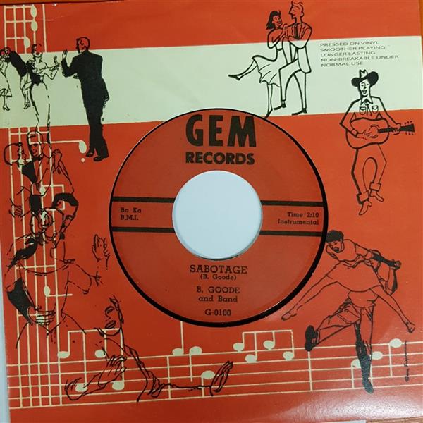Single - B. Goode - Ho Key Po Key Rock / Sabotage