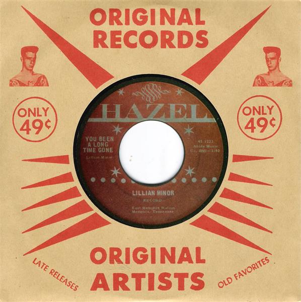 Single - Lillian Minor - Bar Room Daddy / You Been A Long Time Gone