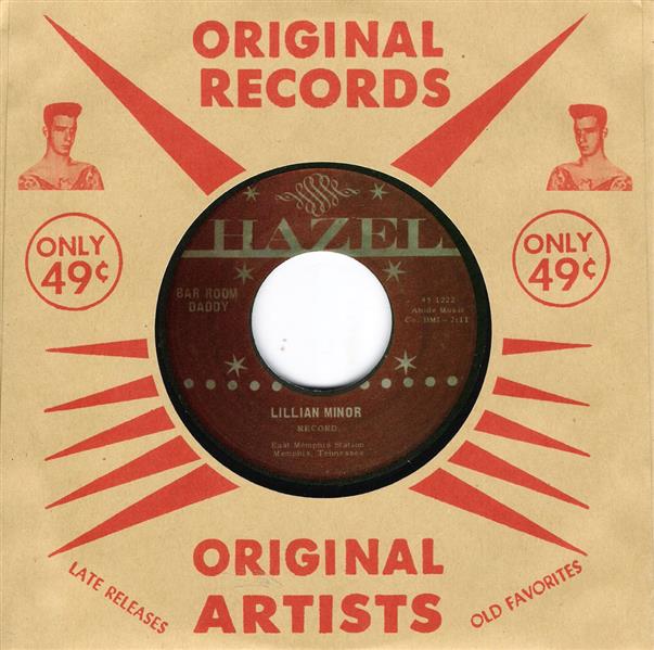 Single - Lillian Minor - Bar Room Daddy / You Been A Long Time Gone