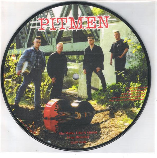 Single - Pitmen - She Walks Like A Queen, Fran Dresher, Cosmic Eyes