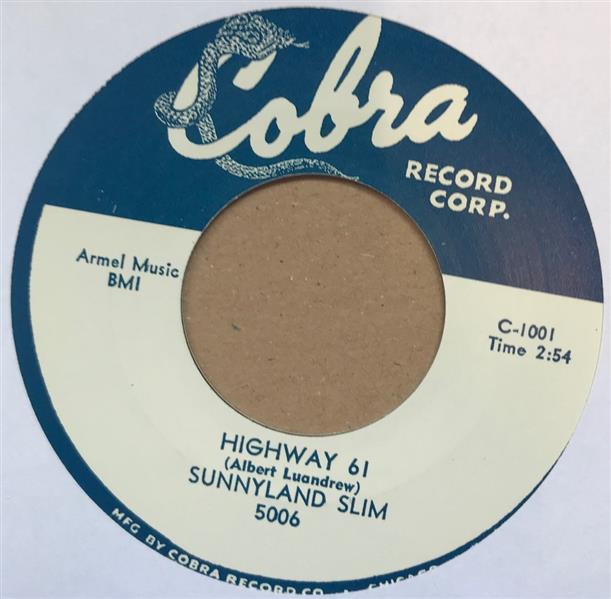 Single - Sunnyland Slim - It's You Baby; Highway 61