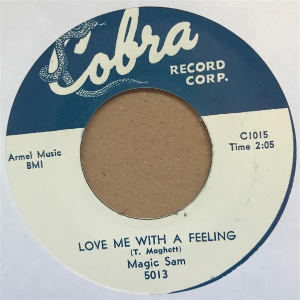 Single - Magic Sam - Love Me With A Feeling / All Your Love