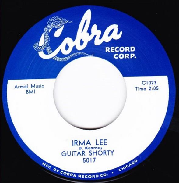 Single - Guitar Shorty - Irma Lee; You Don't Treat Me Right
