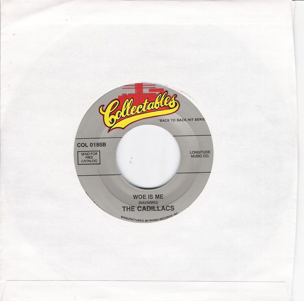 Single - Cadillacs - Betty My Love , Woe Is Me