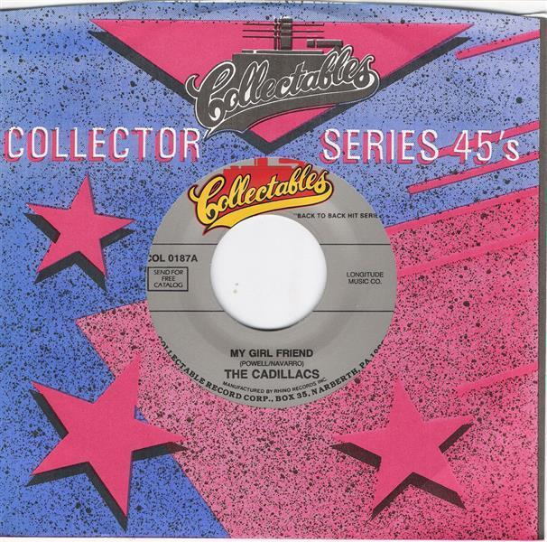 Single - Cadillacs - My Girlfriend , Sugar Sugar