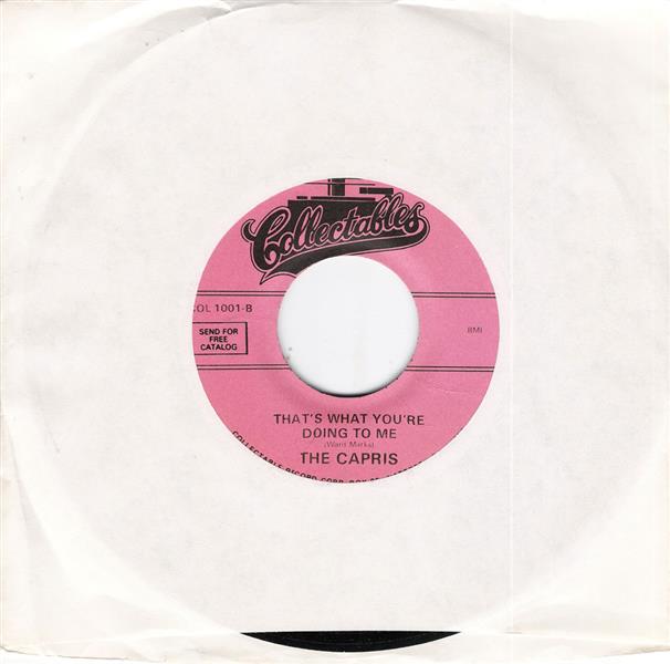 Single - Capris - God Only Knows , That's What You're Doing To Me