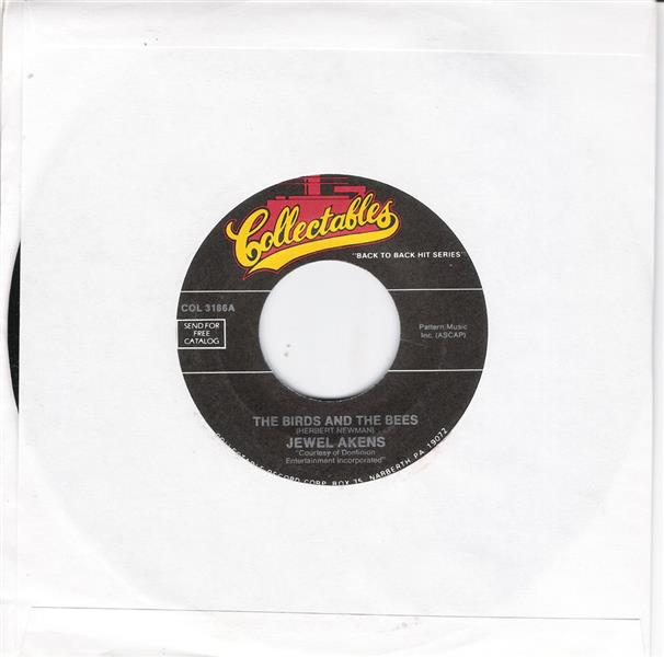 Single - Jewel Akens - The Birds And The Bees, Georgie Porgie