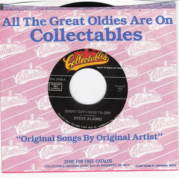 Single - VA - Ding Dong -The Quintones , Everyday I Have To Cry-Steve Alaimo
