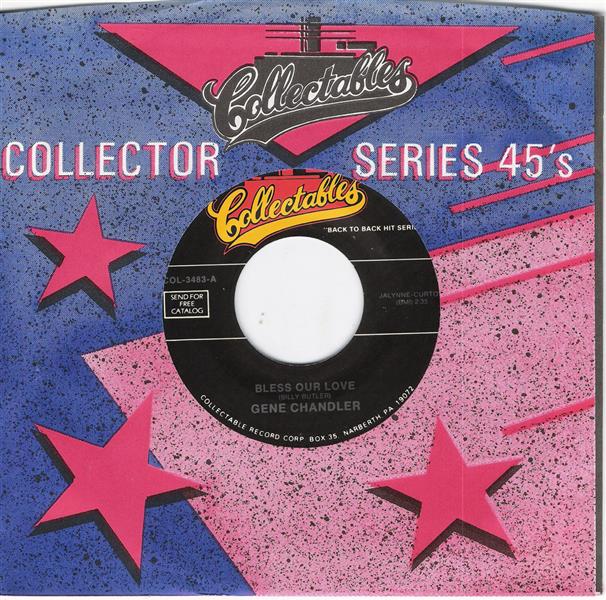 Single - Gene Chandler - Bless Our Love , Just Be True