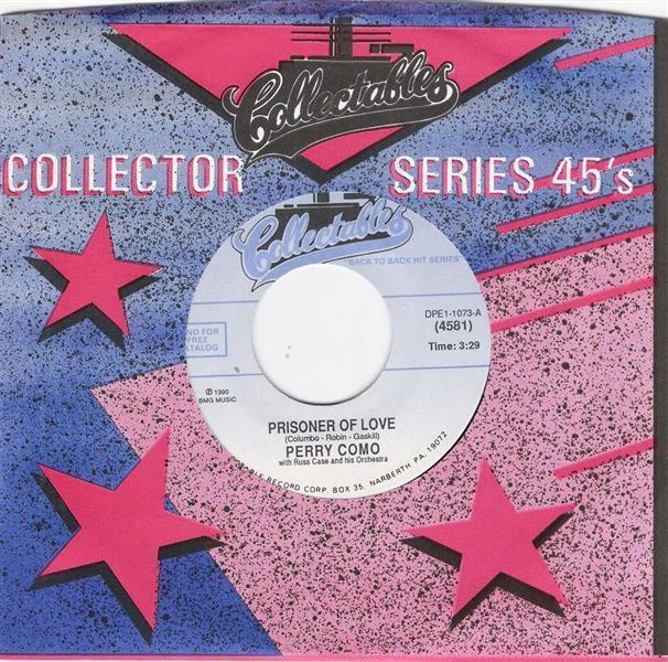 Single - Perry Como - Prisoner Of Love , Because