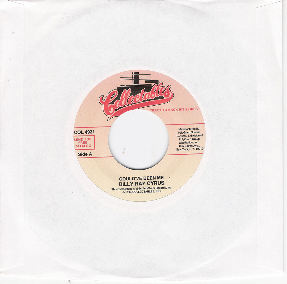 Single - Billy Ray Cyrus - Could've Been Me, Wher'm I Gonna Live?