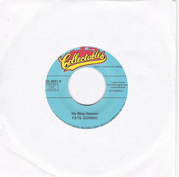 Single - Fats Domino - Blue Monday , My Blue Heaven