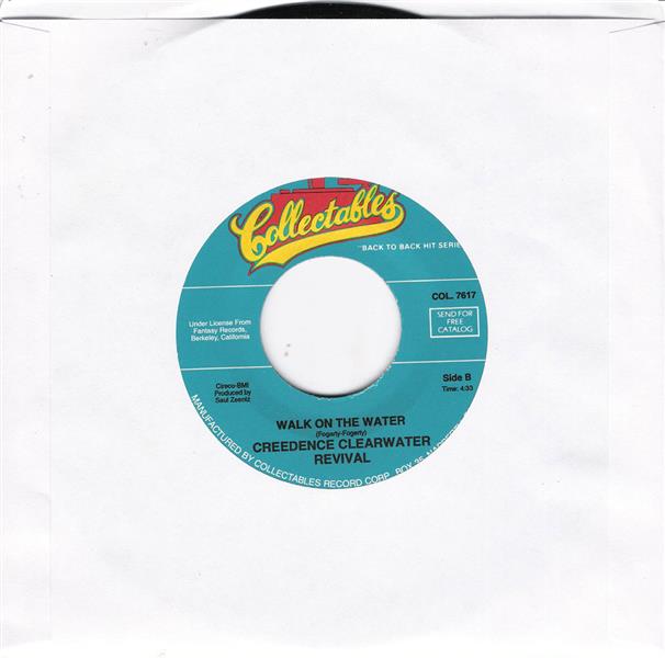 Single - Creedence Cleerwater Revival - I Put A Spell On You , Walk On The Water