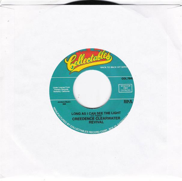 Single - Creedence Cleerwater Revival - Lookin' Out My Back Door, Long As I Can See ...