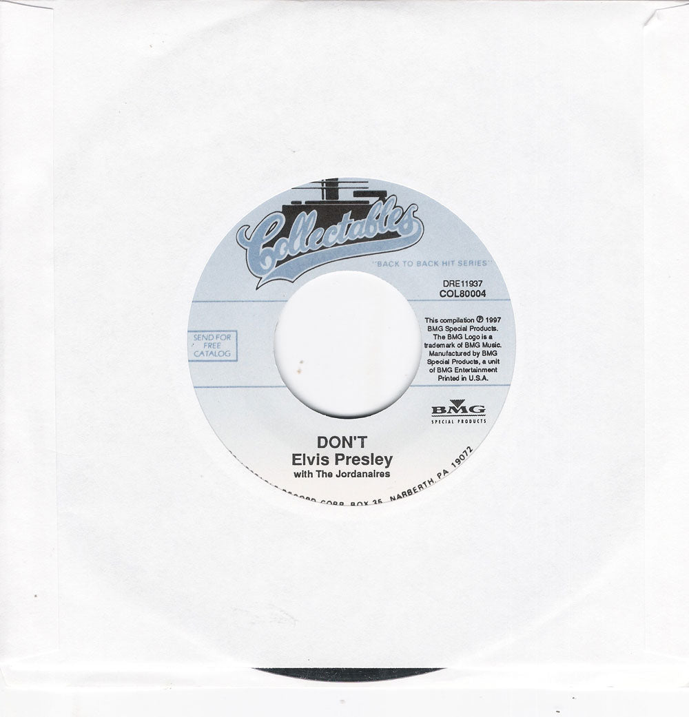 Single - Elvis Presley - Don't , I Beg Of You